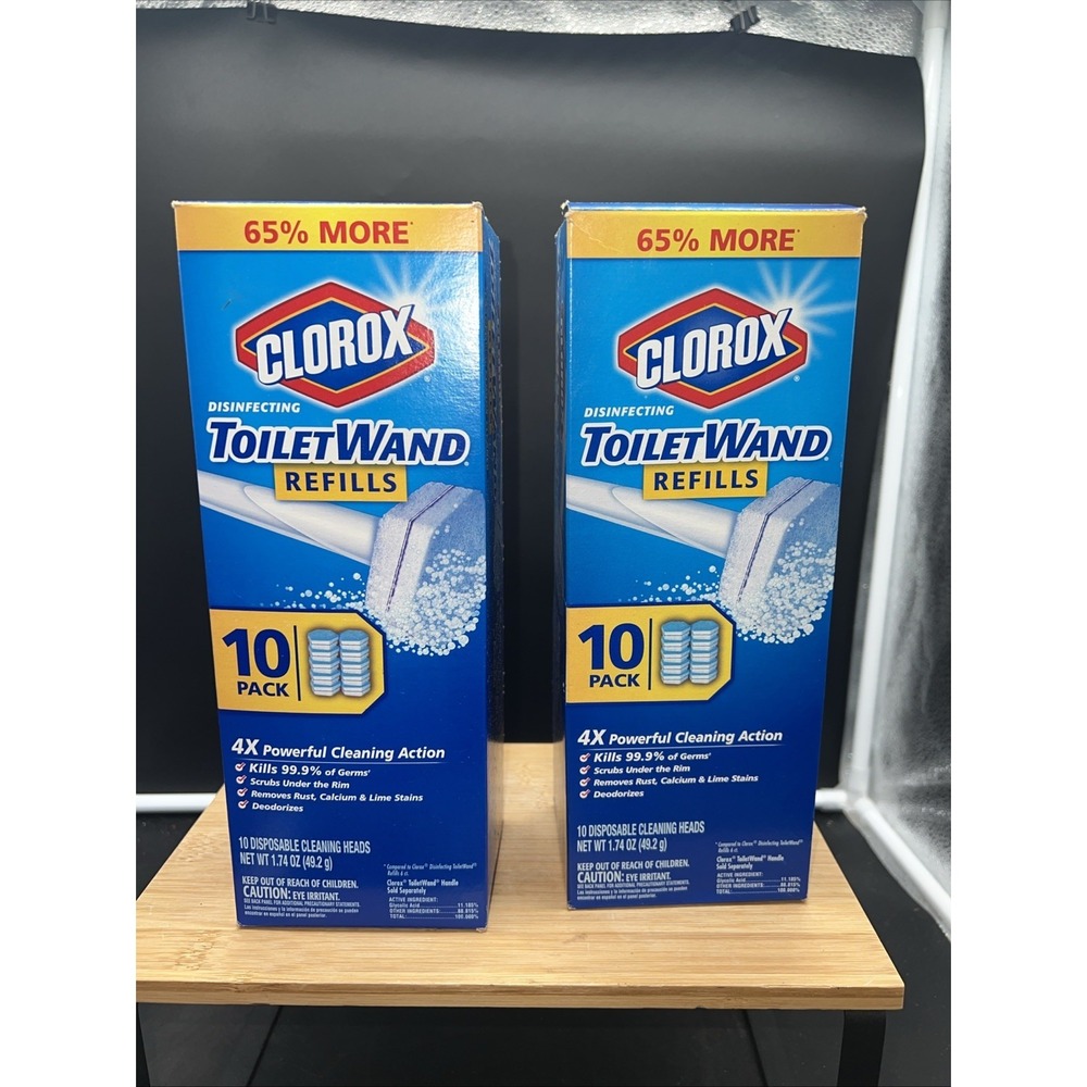 Clorox Toilet Wand Disinfecting Refills Disposable Wand Heads - 20 Count